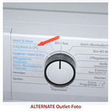 BEKO WDW85141Steam1, Waschtrockner weiß/schwarz