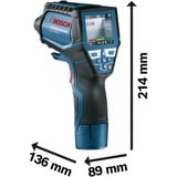 Bosch Thermodetektor GIS 1000 C Professional blau/schwarz, Karton