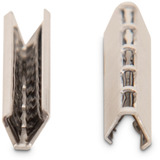 Digitus LWL Crimpspleißschutz, mit Telekomzulassung TS0338/96, Kabelführung silber, 15er Streifen, 