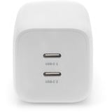 Digitus USB-C GaN Ladegerät 65 Watt, 2-Port weiß, PD 3.0, PPS-Funktion, 45W + 20W