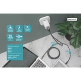 Digitus USB-C GaN Ladegerät 65 Watt, 2-Port weiß, PD 3.0, PPS-Funktion, 45W + 20W