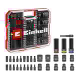 EINHELL KFZ-Impact-Stecknuss- und Bit-Set in XL-CASE, 32-teilig, Bit-Satz 