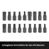 EINHELL KFZ-Impact-Stecknuss- und Bit-Set in XL-CASE, 32-teilig, Bit-Satz 