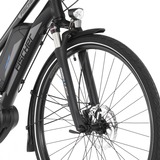 FISCHER Fahrrad Viator ETD 1861 (2023), Pedelec schwarz (matt), 28", 49 cm Rahmen