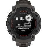 Garmin Instinct E, Smartwatch schwarz, 45 mm, Silikon-Armband