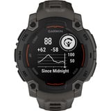 Garmin Instinct E, Smartwatch schwarz, 45 mm, Silikon-Armband