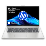 HP 17-cp3284ng, Notebook silber, AMD Ryzen 7 7730U, AMD Radeon Graphics, 16 GB DDR4, 1 TB (1 TB SSD), ohne Betriebssystem