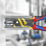 KNIPEX TwinGrip Frontgreifzange 82 02 200 rot/blau, Länge 200mm