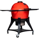 Kamado Joe Kettle Joe, Holzkohlegrill rot/schwarz, Ø 57cm
