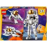 LEGO 31152 Creator 3-in-1 Astronaut im Weltraum, Konstruktionsspielzeug 