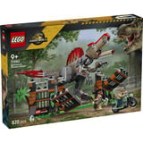 LEGO 77982 Jurassic World Flucht des Spinosaurus, Konstruktionsspielzeug 