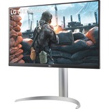 LG 27UP650-W, Gaming-Monitor 68 cm(27 Zoll), silber, UltraHD/4K, IPS, HDR