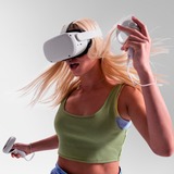 Meta Quest 2 256GB, VR-Brille weiß, All-in-One-Gamingsystem