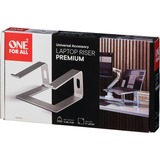 ONE FOR ALL Premium Universal-Laptophalterung DM 0060, Ständer silber, für 10" - 17" Notebooks