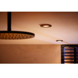 Philips HUE White & Color Ambiance Xamento Einbauspot, LED-Leuchte schwarz, rund