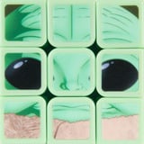 Spin Master Rubik's - Cubers 3x3 Grogu, Geschicklichkeitsspiel 