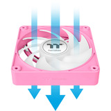 Thermaltake CT140 EX ARGB Sync PC Cooling Fan Pink, Gehäuselüfter pink, 3er-Pack, 140 mm