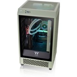 Thermaltake The Tower 200 , Tower-Gehäuse hellgrün, Tempered Glas