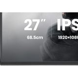 iiyama G-Master G2741HSU-B1, Gaming-Monitor 68.6 cm (27 Zoll), schwarz (matt), FullHD, IPS, HDMI, DP, Free-Sync, USB-Hub, 144Hz Panel