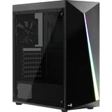 Aerocool Shard, Tower-Gehäuse schwarz, Window-Kit