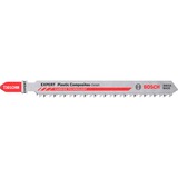 Bosch Professional EXPERT Carbide Stichsägeblatt T 301 CHM 'Plastic Composites Clean' 3 Stück
