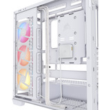 Corsair 3500X LX-R RGB , Tower-Gehäuse weiß, Tempered Glass x 2
