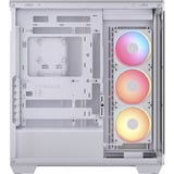 Corsair 3500X LX-R RGB , Tower-Gehäuse weiß, Tempered Glass x 2