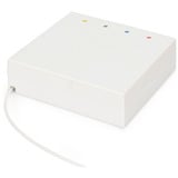 Digitus FTTx Dropkabel Installationskit, vorkonfektioniert, 4-Faser, LC/APC-Stecker weiß, 50 Meter, integrierte Spleißkassette 4 Ports