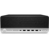 HP ProDesk 600 G5 SFF Generalüberholt, PC-System schwarz/silber, Windows 11 Pro