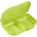 Herlitz Brotdose, Lunch-Box hellgrün, mit Pushverschluss