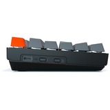 Keychron K8, Gaming-Tastatur schwarz/grau, DE-Layout, Gateron Brown, Hot-Swap