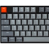 Keychron K8, Gaming-Tastatur schwarz/grau, DE-Layout, Gateron Brown, Hot-Swap
