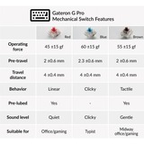 Keychron K8, Gaming-Tastatur schwarz/grau, DE-Layout, Gateron Brown, Hot-Swap