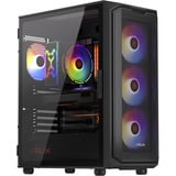  Krux Orona, Tower-Gehäuse schwarz, Tempered Glass