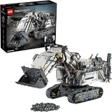 LEGO 42100 Technic Liebherr Bagger R 9800, Konstruktionsspielzeug grau