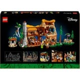 LEGO 43242 Disney Die Hütte von Schneewitchen und die sieben Zwergen, Konstruktionsspielzeug 
