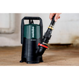 Metabo SP 120-35 S (601794000) Schmutzwasser-Tauchpumpe, Tauch- / Druckpumpe grün/schwarz, 410 Watt