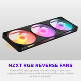 NZXT F420 RGB, Gehäuselüfter schwarz, Reverse, 420 mm