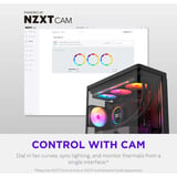 NZXT F420 RGB, Gehäuselüfter schwarz, Reverse, 420 mm