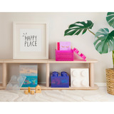 Room Copenhagen LEGO Storage Brick 4 Top Lid Glitter , Aufbewahrungsbox transparent