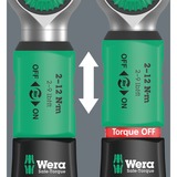 Wera Drehmomentschlüssel Safe-Torque A 2 schwarz/grün, 1/4" Sechskant, 2-12 Nm