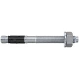 fischer Bolzenanker FAZ II Plus 12/10 im Eimer, Dübel silber, 85 Stück, galvanisch verzinkt
