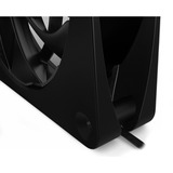 Alphacool Apex Stealth Metal 120mm Lüfter 2000rpm, Gehäuselüfter schwarz, 120 mm