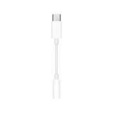 Apple USB Kopfhörer­-Adapter, USB-C Stecker > 3,5mm Klinkenbuchse weiß, für Kopfhörer