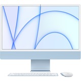 Apple iMac 59,62 cm (24") M1 8-Core mit Retina 4,5K Display CTO, MAC-System blau/hellblau, macOS Ventura, Englisch International