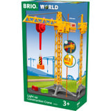BRIO World Großer Baukran mit Licht, Bahn 