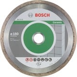 Bosch Professional Diamanttrennscheibe Standard for Ceramic, Ø 180mm 10 Stück, Bohrung 22,23mm