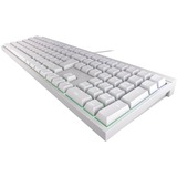 CHERRY MX 2.0S, Gaming-Tastatur weiß, DE-Layout, Cherry MX Blue