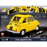 COBI Fiat 500 Abarth Executive Edition, Konstruktionsspielzeug Maßstab: 1:12