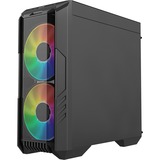 Cooler Master HAF 500 Black, Tower-Gehäuse schwarz, Tempered Glass